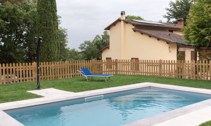 Anghiari House | Beautiful private villa for 7 people with WIFI, private pool, TV, terrace and pets allowed