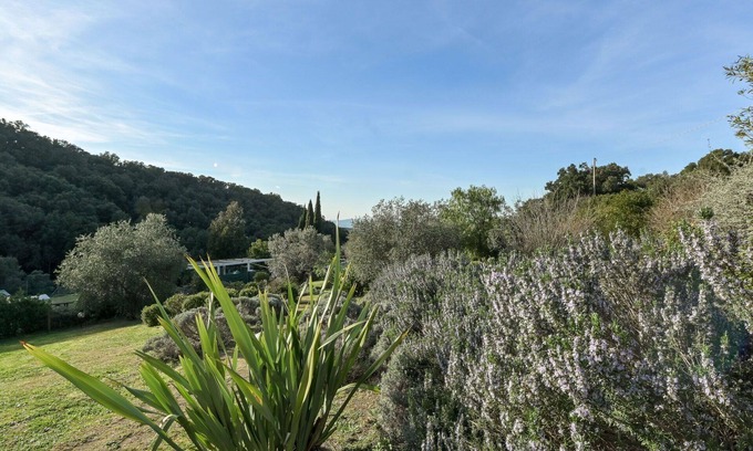 Scarlino Villa | Beautiful private villa for 7 guests with WIFI, private pool, patio, pets allowed and panoramic .