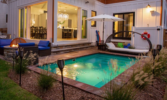 The Pines House | Beautiful Rehoboth beach home - heated pool, 3 blocks to beach!