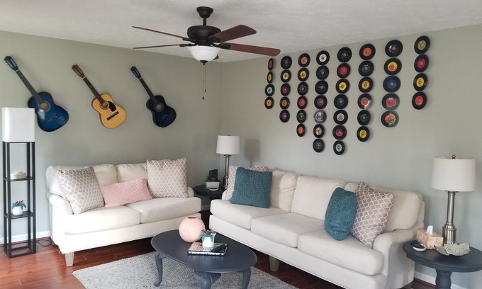 Antioch House | Beautifully Decorated 4 Bedroom Home in Quiet Cul De Sac