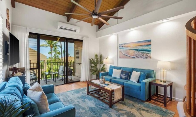 Kihei Condo | Beautifully Updated 2-Bedroom Condo – Steps from Kamaole Beach with Modern Tropical Style - Kamaole Sands #5-401