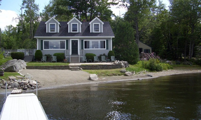 Otis Cottage | Beech Hill Pond Cottage - w/Sandy Beach Near Acadia & Bar Harbor