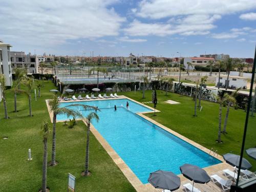 Sidi Rahal Apartment | Bel appartement pied sur mer vue imprenable sur piscine et jardins