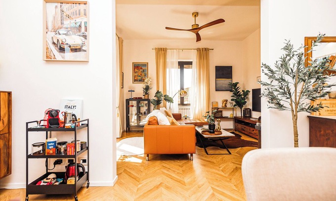 Po' Bandino Apartment | Bella Casa Toscana, a contemporary designed penthouse apartment in Tuscany.