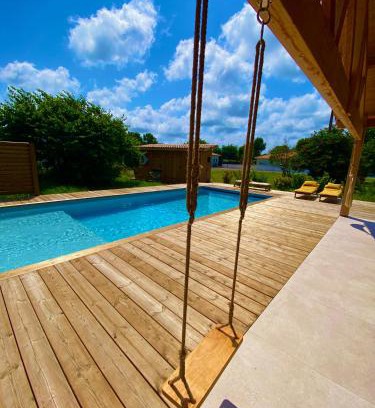 Lege-Cap-Ferret Villa | Belle Villa Terra Mare classée 4 étoiles entre océan et bassin