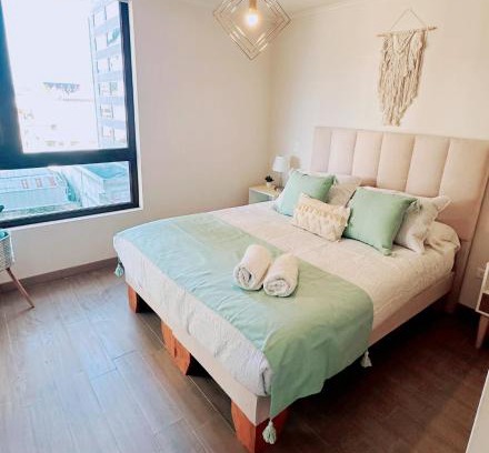 Temuco Apartment | Bello depto edificio Claro Solar 3 a 5 personas