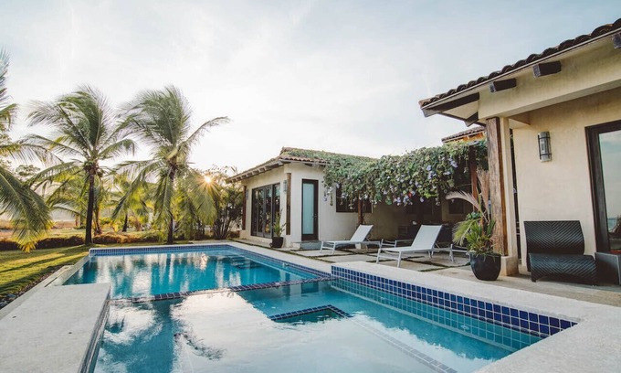 Las Escobas del Venado House | Best location directly on Playa Venao with private pool, Sleeps 11+