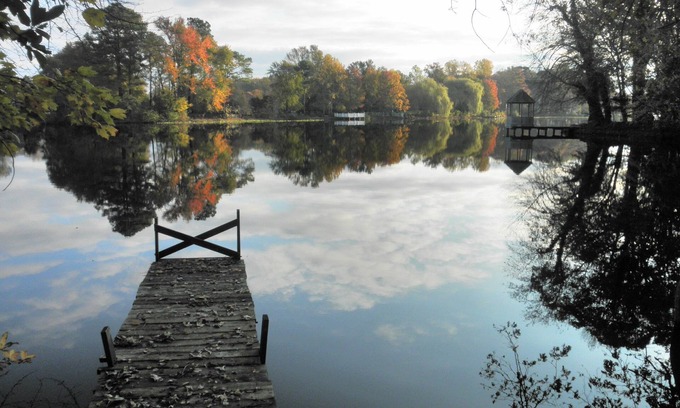 Red Mill Pond House | Best of both worlds, lakefront with beaches nearby.
