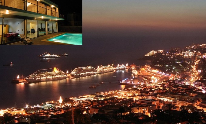 Santa Maria Maior Villa | Best views of Funchal. Luxury 3 bed villa with heated pool. Near town centre.