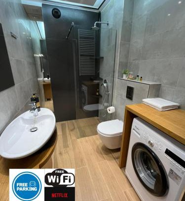 Krakow Apartment | Bianco Apartament Reduta Park Free Parking