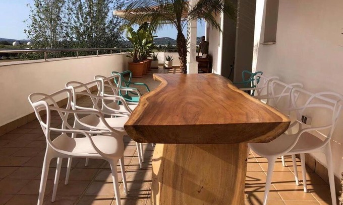 Talamanca Apartment | Big terrace heart of Marina Botafoch 3 Bedrooms