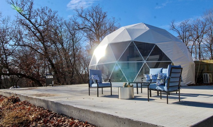 Black River Falls RV Rental | Black River Falls Glamping Dome 1
