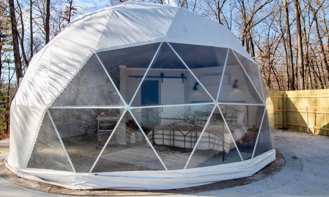 Black River Falls RV Rental | Black RiverFalls Glamping Dome 2
