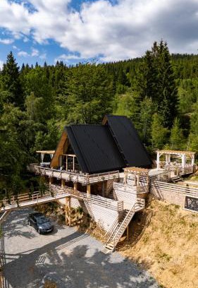 Horea Ski Chalet | Black Roof