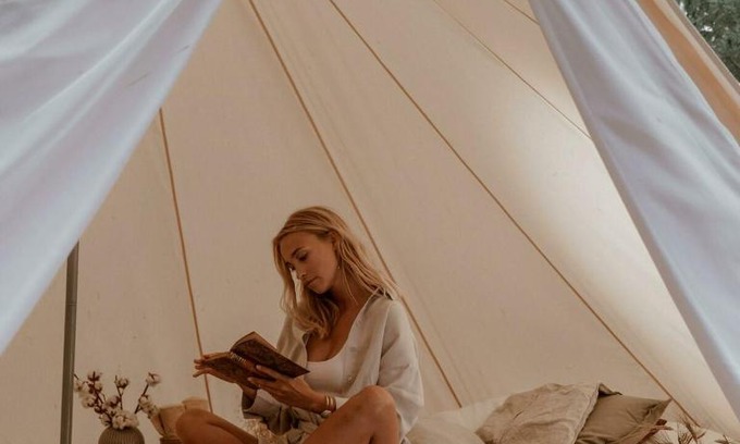 Zuna House | Blije haventent met prive sanitair - 2-4 pers