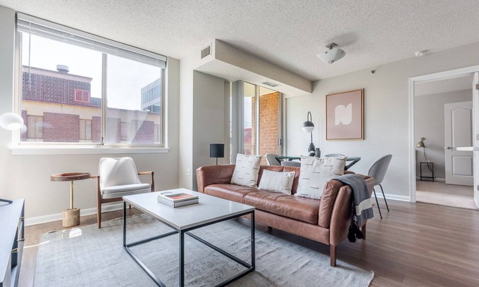 Connecticut Ave - K Street Apartment | Blueground | Conn Ave/K St, gym, nr monuments