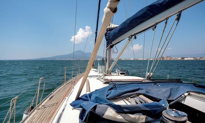Mount Vesuvius - Pompei Boat Rental | Boat 'Amalfi Coast By Sailboat' with Sea View and Wi-Fi