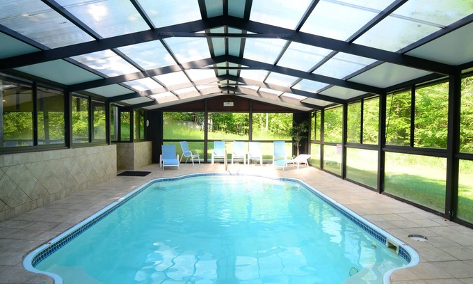 Swanton House | Boat Ski Fish Golf heated indoor pool hot tub Enhancd cleaning cancellatn policy
