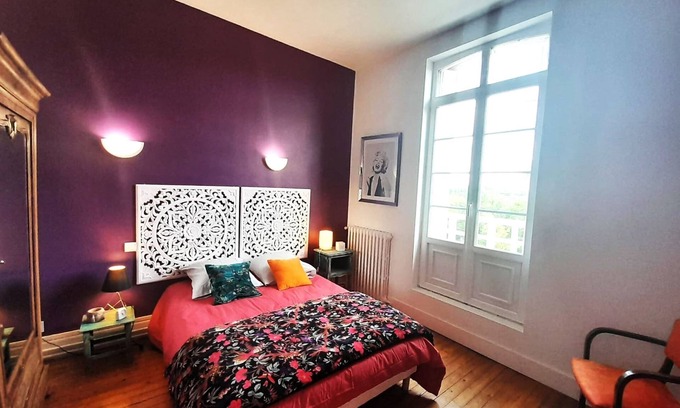 Valencay House | Bohemian chic house-3 bedrooms- 6 pers- garden- Valençay