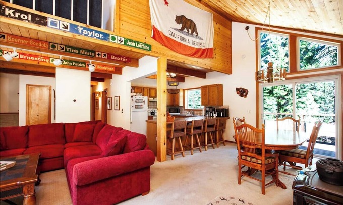 Truckee Cabin | Bolzano Retreat | Workspace, Traeger BBQ & Deck