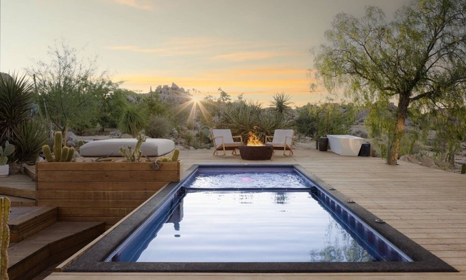 Yucca Valley House | Boulder Horizons - Pool/Spa/Cold Plunge on 5 acres