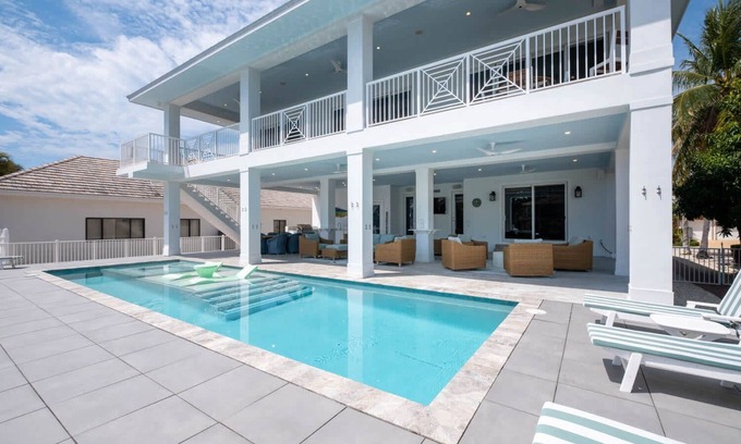 Coury House | Brand new luxury home with private pool & dock