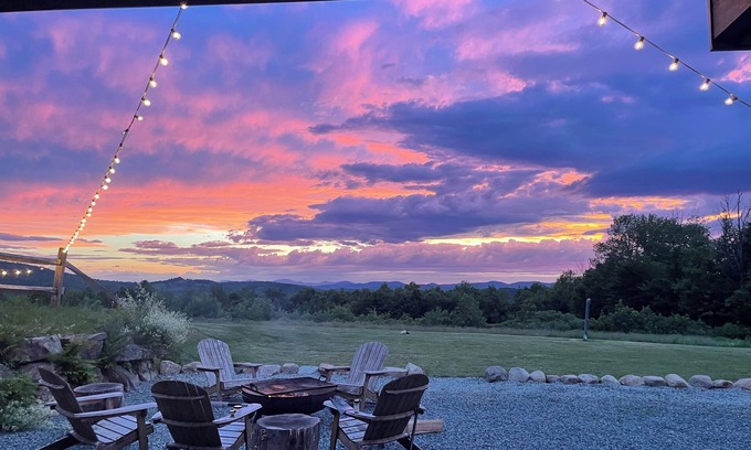 Sugar Hill House | Breathtaking sunsets minutes from everything the White Mountains have to offer!