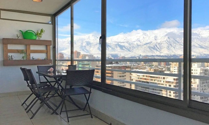 Santiago Apartment | Breathtaking View - Parking, Pool & Gym