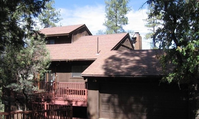 Whispering Pines Cabin | Breathtaking Views of Mogollon Rim from Large Mountain Home