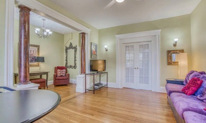 Charles Village Apartment | Bright 1BD Sanctuary in Charles Village: Just Minutes from JHU!n