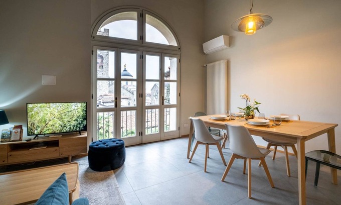 Citta Alta Apartment | Bright and exclusive apartment in the heart of Città Alta renovated to new