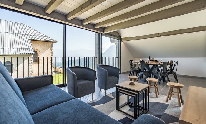 Albiez-le-Vieux Apartment | Bright Duplex in Albiez-Montrond - 2 Bedrooms, Close to the Slopes