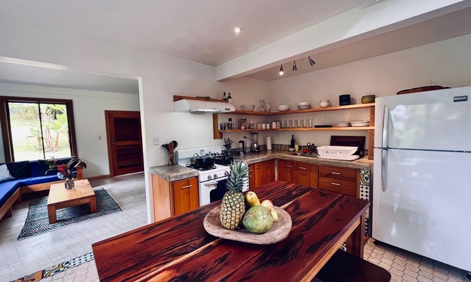 Rivas House | Bright Riverfront Home with Carport, Internet and Organic Gardens
