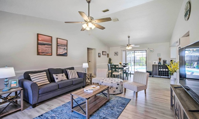 Sebastian Highlands House | Bright Sebastian Home w/Pool ~ 7 Mi to Beach!