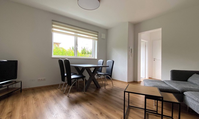 Westhausen Apartment | Bright vacation apartment in a new single-family building - near the outdoor pool