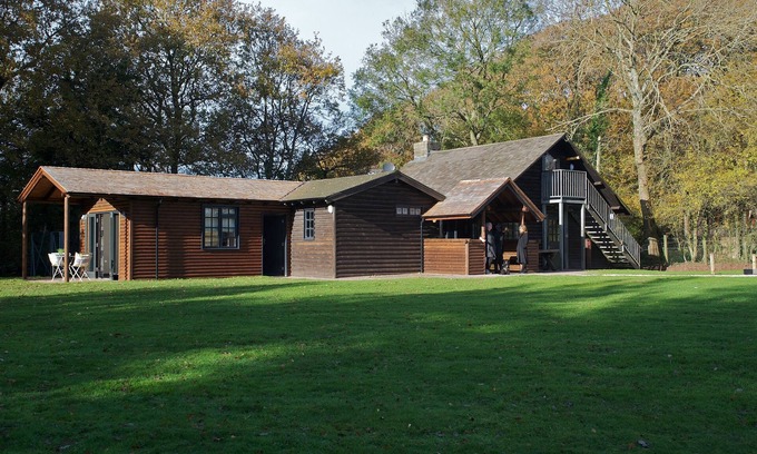 Staunton Cabin | Buckstone Log Cabin with Private Grounds Nestled Into The Natural Woodland