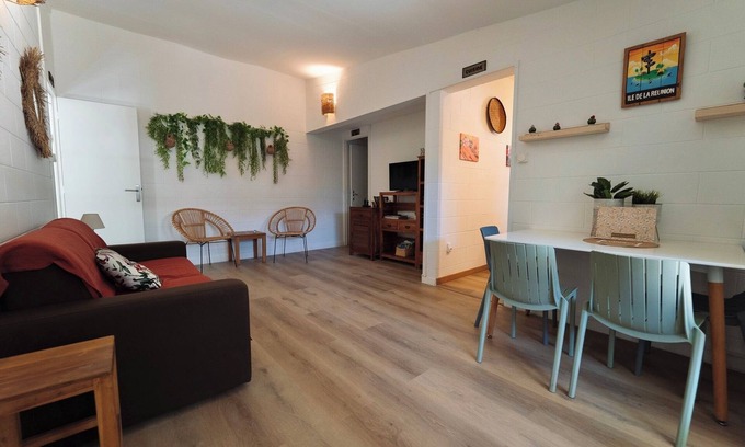 L'Ermitage-les-Bains House | BUNGALOW T3 PITAYA
