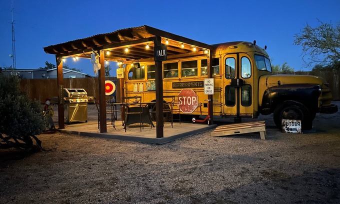 Saguaro West House | Bus Stop Saloon by PaseoHomesAZ Cave Creek with Spa
