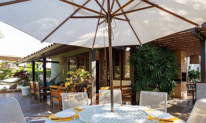 Praia Rasa House | Bz03 Beautiful house with 4 suites and private gourmet area
