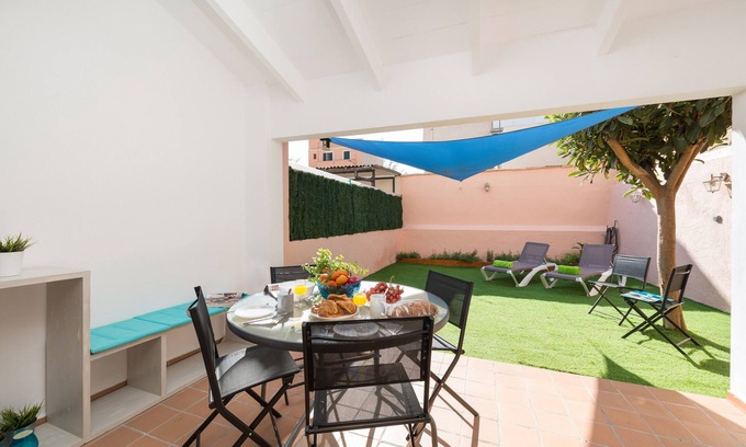 Puerto Maritimo House | CA NA ROSA (ES PORTITXOL) - Beautiful house in es Portitxol, boasting a great back terrace