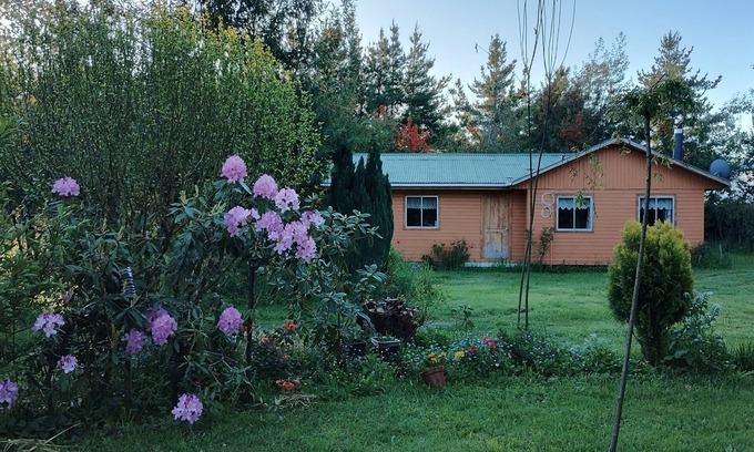 Vilcun Cabin | Cabaña Campestre Para Descansar en Familia, Amplios Espacios en la Naturaleza