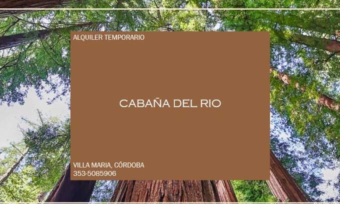 Villa Maria House | Cabaña del Río