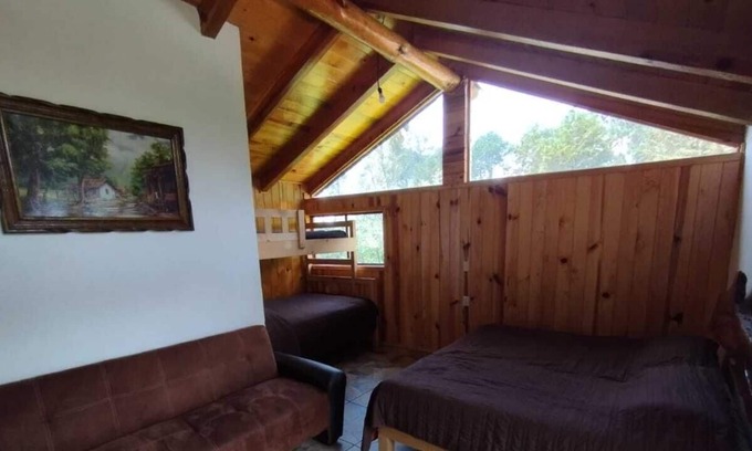 Mazamitla Cabin | "cabaña La Curva" Para 20 Personas Petfriendly