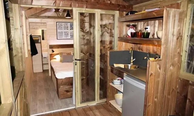 Champagnole Cabin | Cabane Cosy 1 Schlafzimmer 2 Personen