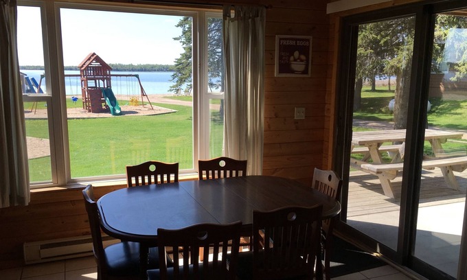 Hines Resort | Cabin 9 Lakefront Family/Pet Friendly Fishing Resort Dock Beach Resort Amenities