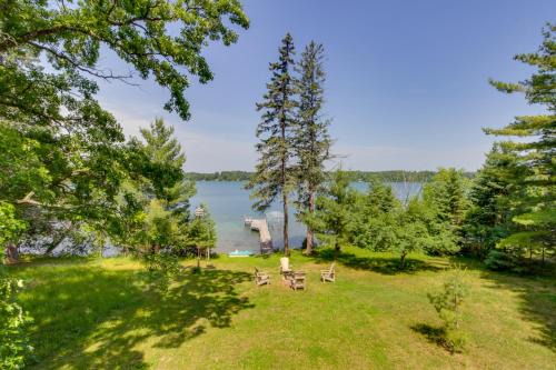 Akeley House | Cabin Getaway with Private Dock, Walk to Trail!