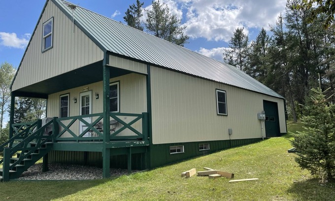 Osage Cabin | Cabin on 130 acres near Park Rapids , ATV trails, Lakes, Country Bar & Grill .