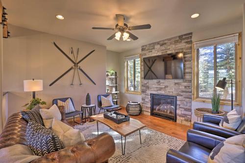 Ptarmigan Mountain House | Cabin with Game Room and Mtn Views in Silverthorne!