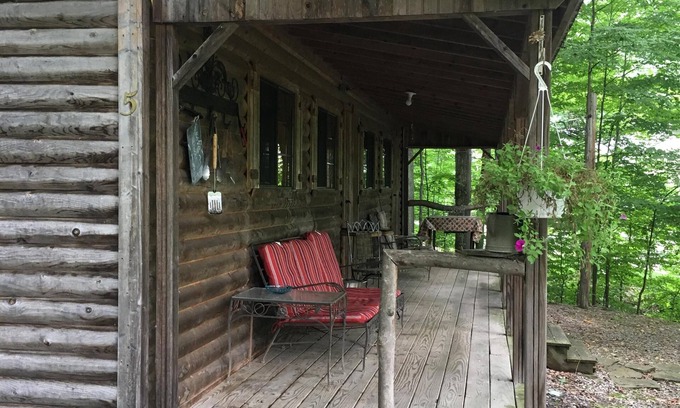 Trumansburg Cabin | Cabin with lake views and beach access!