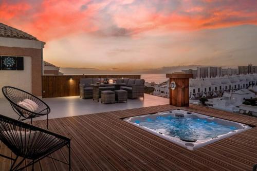 Costa Adeje Villa | Calma Paraíso Jacuzzi Sea View